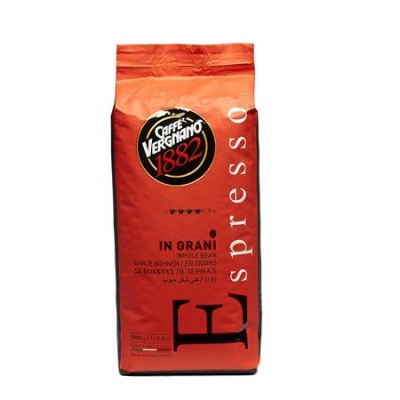 Kávé, pörkölt, szemes, 1000 g, CAFFÉ VERGNANO "Espresso"