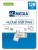 Pendrive, 128GB, USB 3.2 Gen1 + USB-C, alumínium ház, MYMEDIA "Dual" (by VERBATIM)